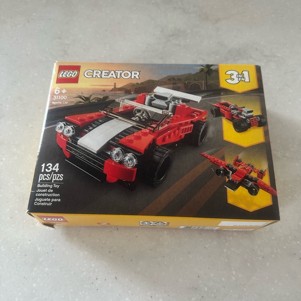LEGO Creator Red 3-in-1 Building Toy